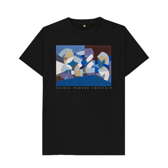 Saloua Raouda Choucair: Composition in Blue Module t-shirt